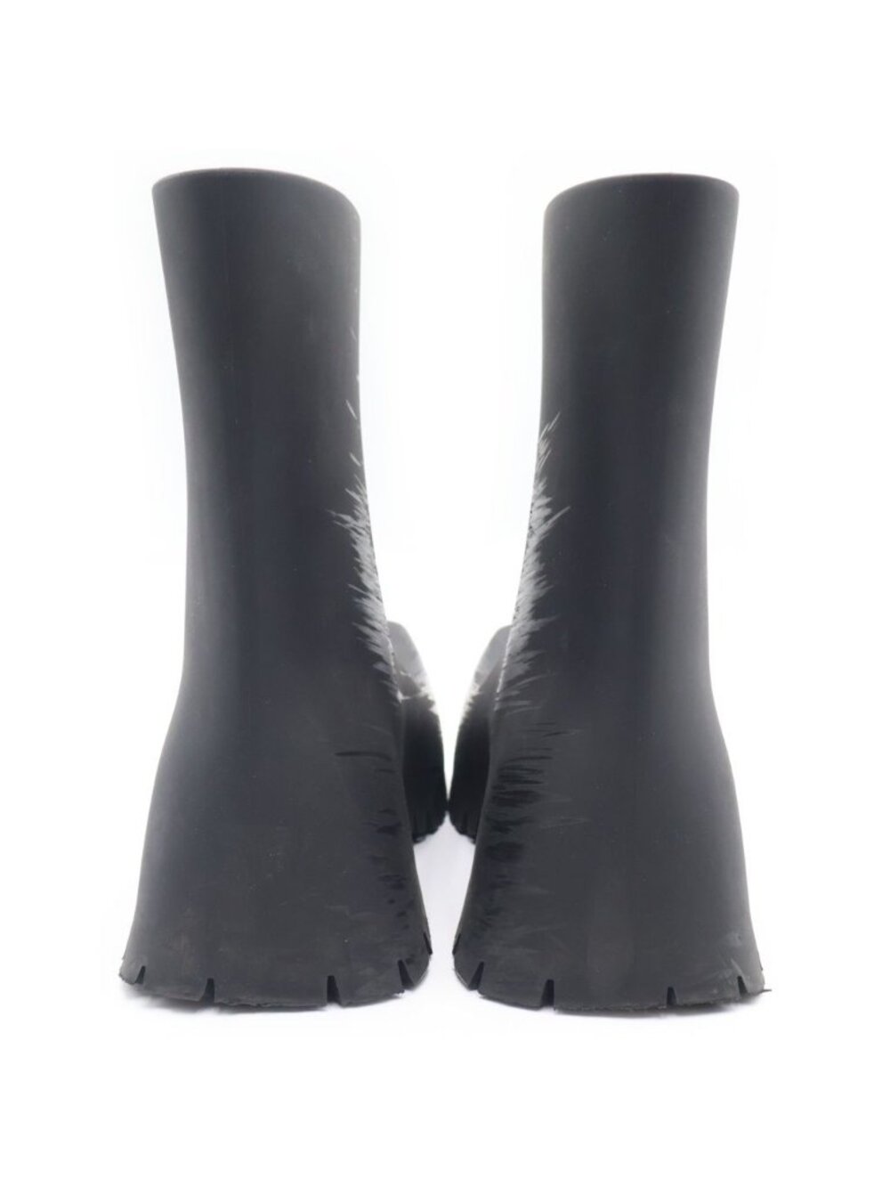 Balenciaga Trooper Rubber Boot Black - Gem